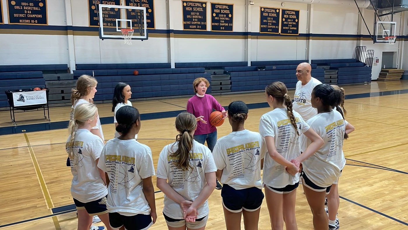 Bishop Duckworth and girls basketball